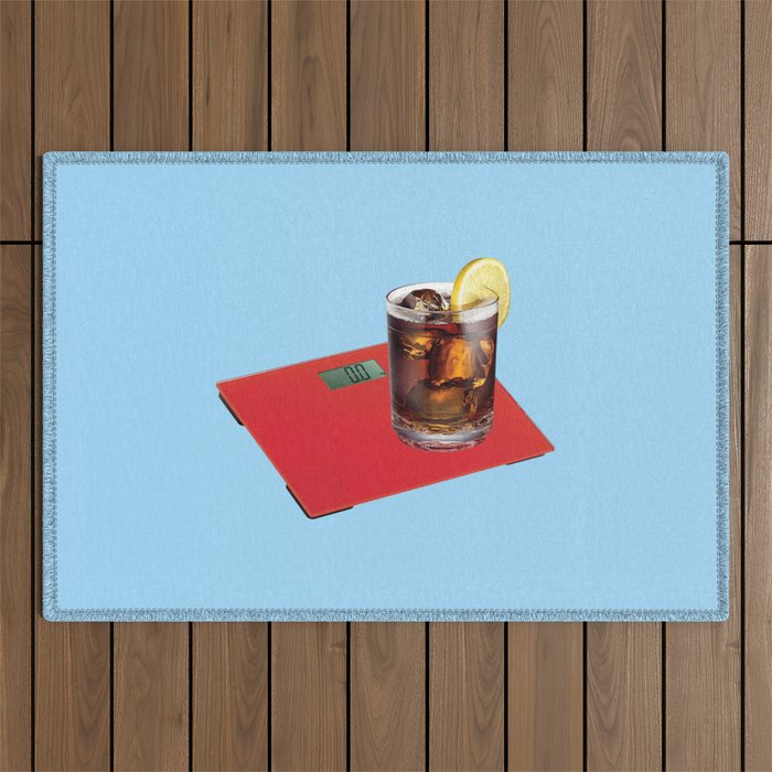 diet drink Outdoor Rug