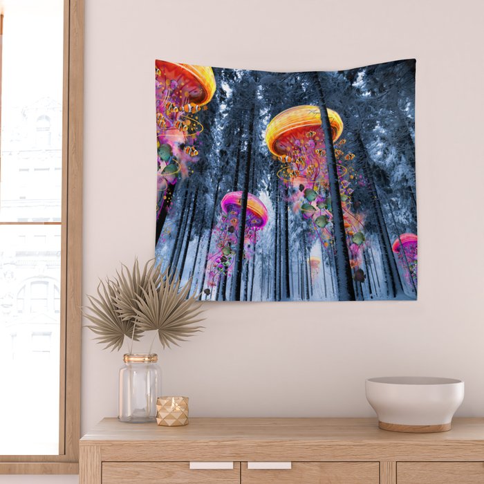 Jellyfish hotsell forest tapestry