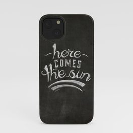 LYRICS - Here comes the sun iPhone Case