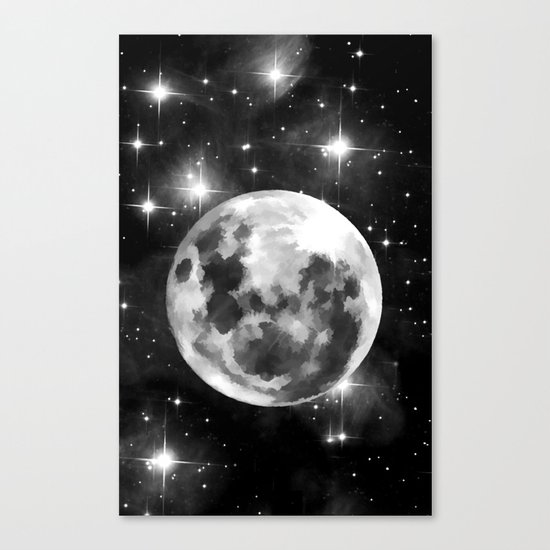 The Moon Canvas Print