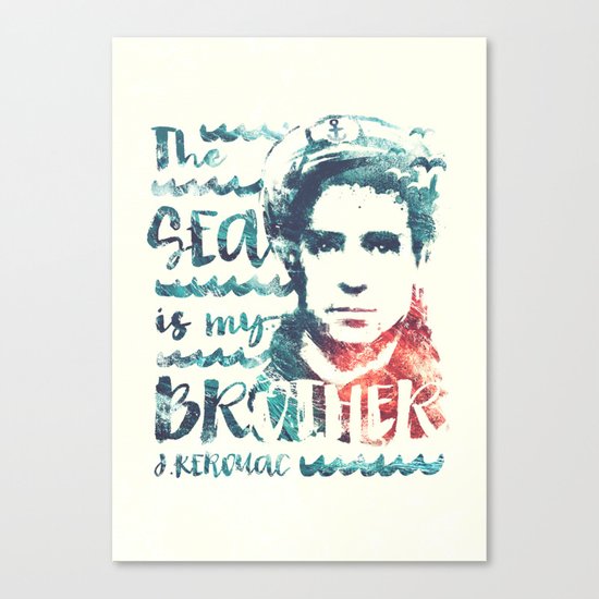 The Sea Is My Brother Canvas Print