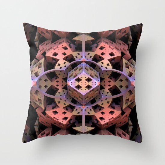 Structure Throw Pillow