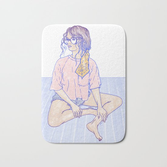 Flamingo Bath Mat