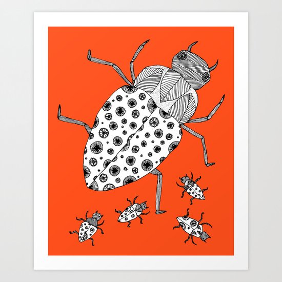 Roach Family Art Print
