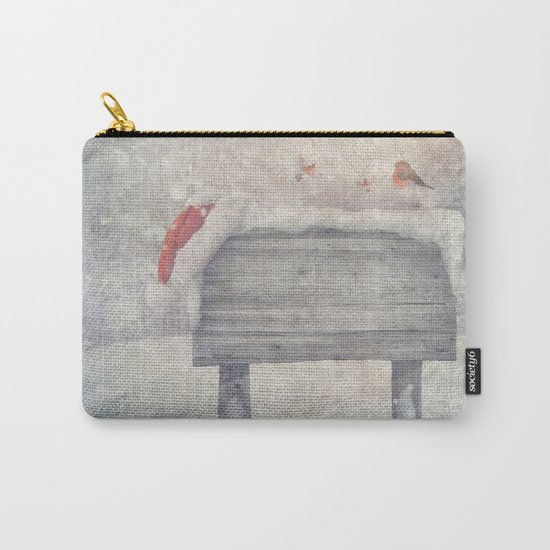 Winter wonderland birds Carry-All Pouch