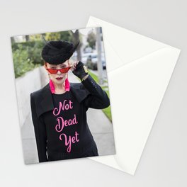 Not Dead Yet Stationery Card