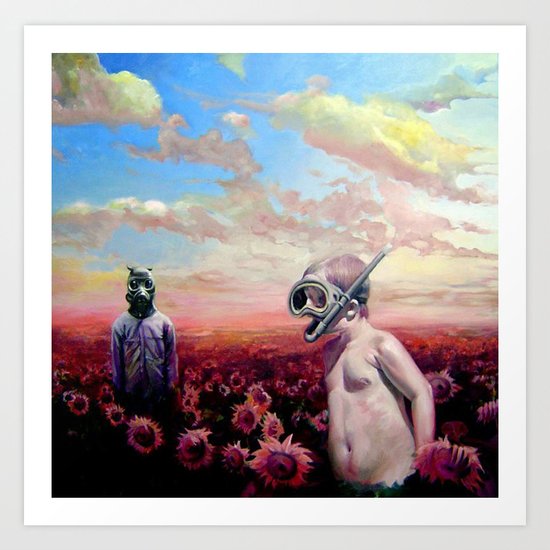 Come on little Timmy Art Print