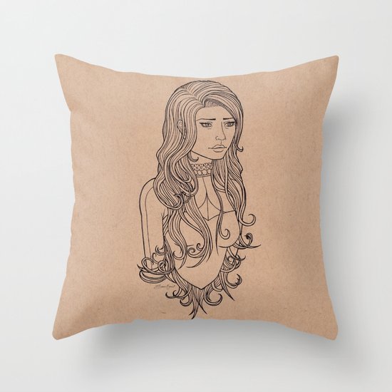 Long Day Throw Pillow