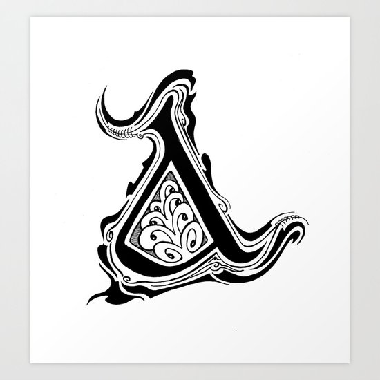 Big A Art Print