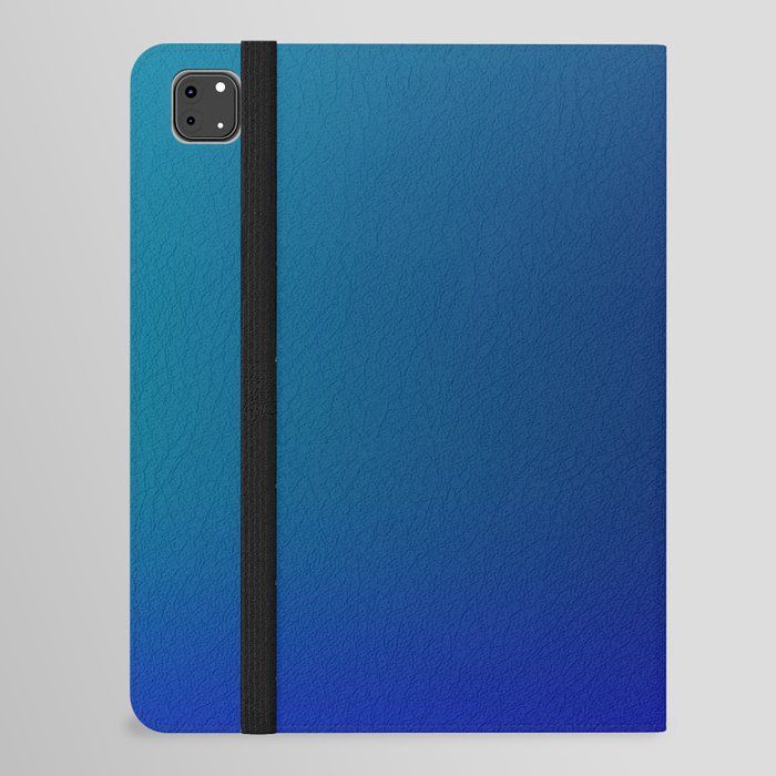 4 Blue Gradient Background 220715 Minimalist Art Valourine Digital Design iPad Folio Case