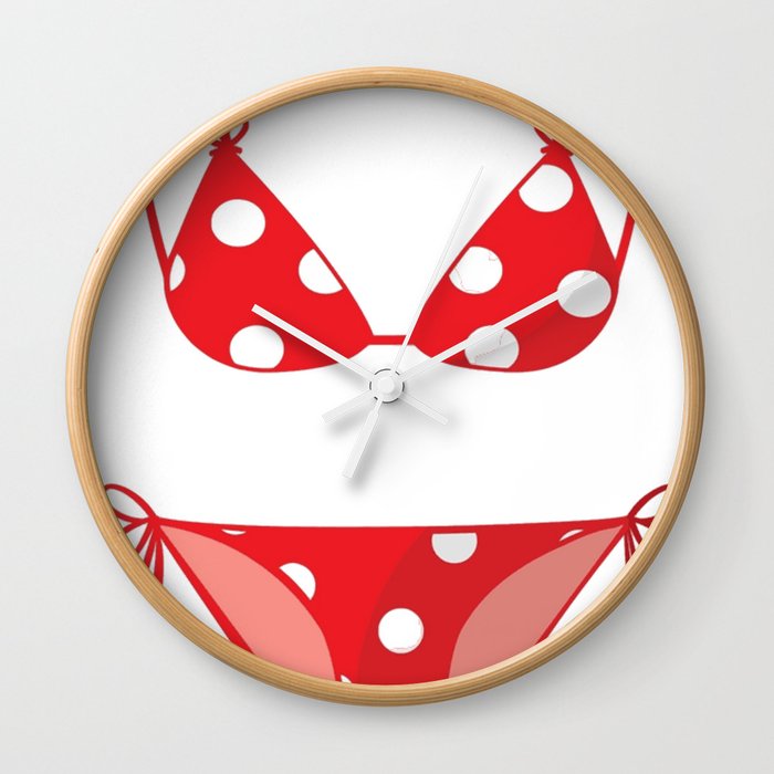 Bikini Wall Clock