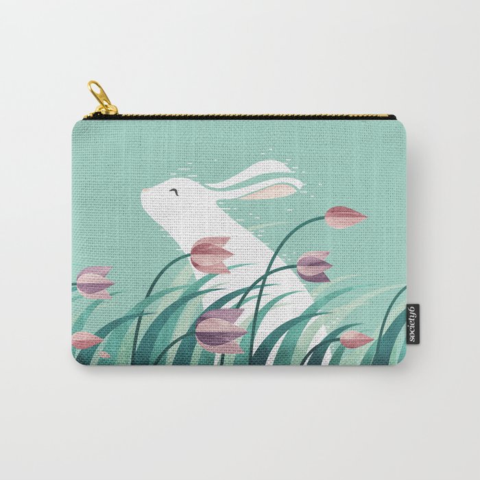 Rabbit, Resting Carry-All Pouch