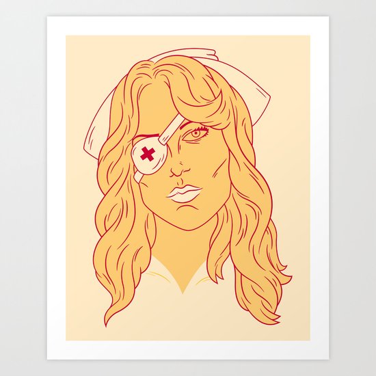 Elle Art Print