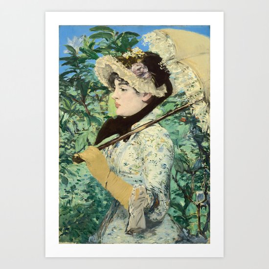 Manet's Jeanne Art Print