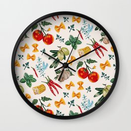 La Festa Pattern Wall Clock