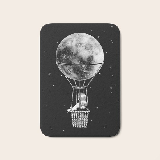 Night Flight Bath Mat