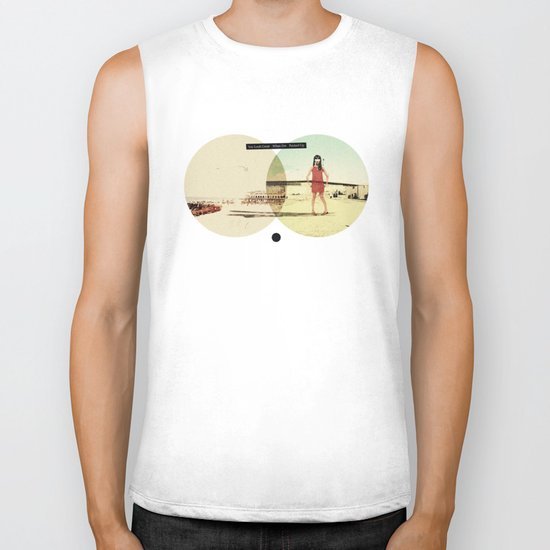 You Look Great When I'm (...) Fucked Up | Collage Biker Tank