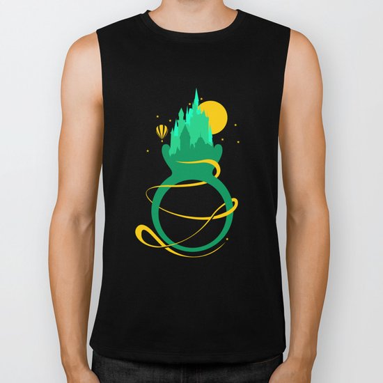 Emerald Ring Biker Tank