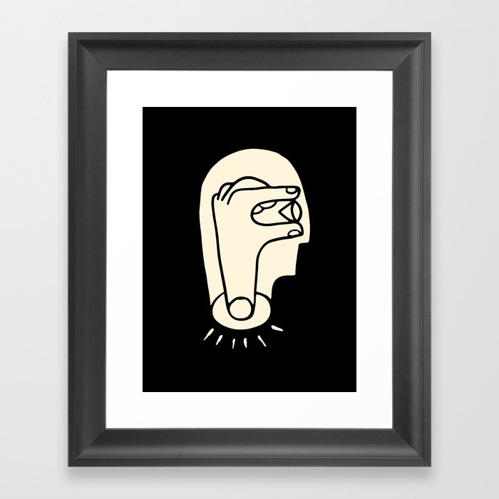 The Creative Mind Framed Art Print