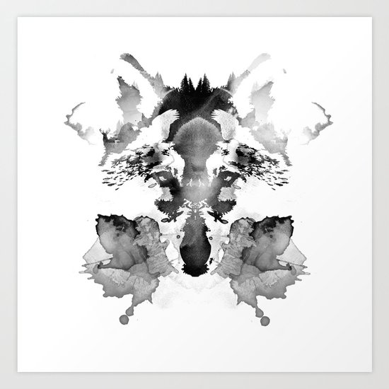 Rorschach Art Print