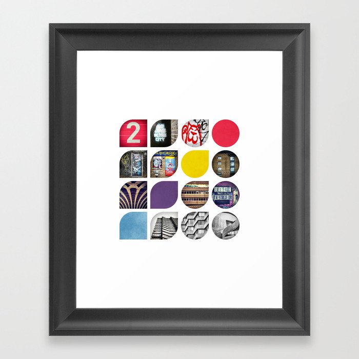 Cold Comfort Collage — The Streets Framed Art Print