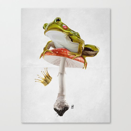 Kiss (wordless) Canvas Print