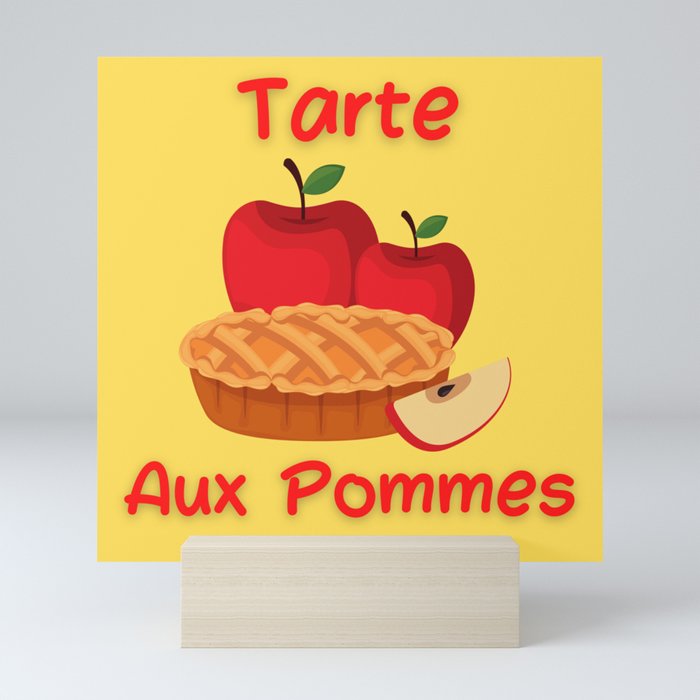 Tarte Aux Pommes Mini Art Print