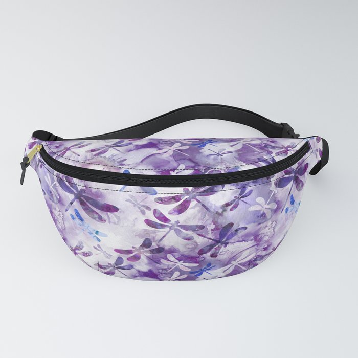 Dragonfly Lullaby in Pantone Ultraviolet Purple Fanny Pack