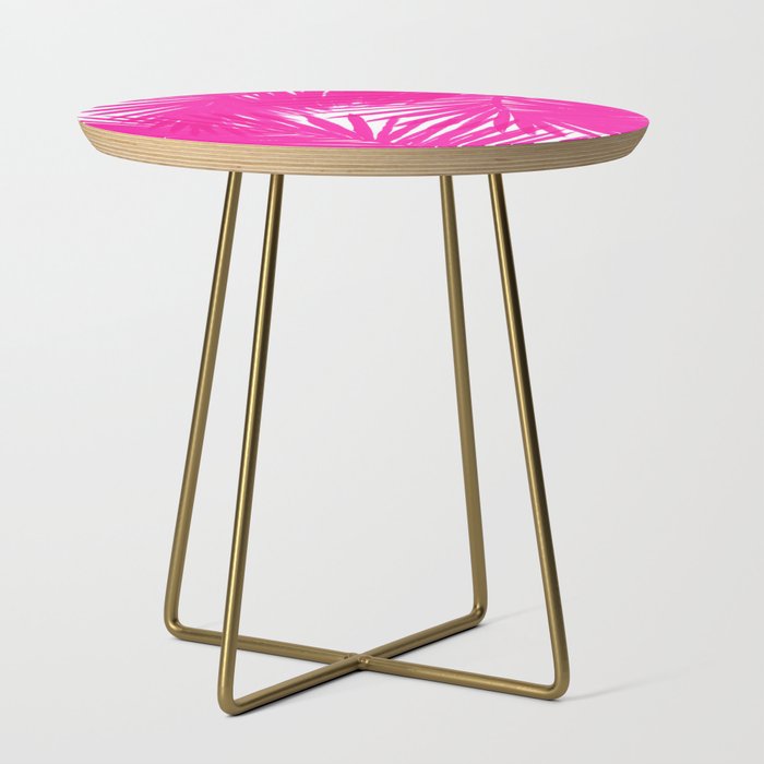 Palms Fuchsia Side Table