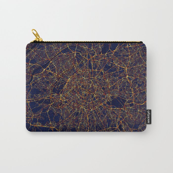 Paris, France - City At Night Carry-All Pouch