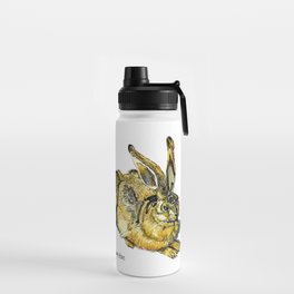 Young Hare inspired by Dürer Water Bottle
