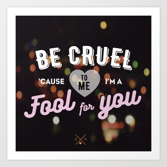 Suck it and see Art Print