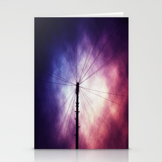 Electric Purple Stationery Cards