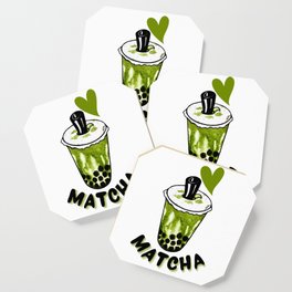 Heart Matcha Coaster
