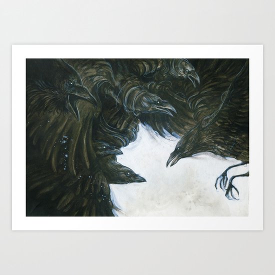 7Ravens - Ravens Art Print
