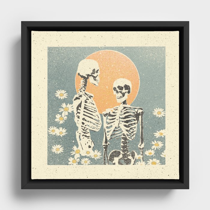 Buds! Framed Canvas