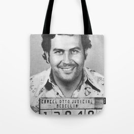 Pablo Escobar Mugshot Tote Bag