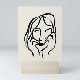 Glance Mini Art Print