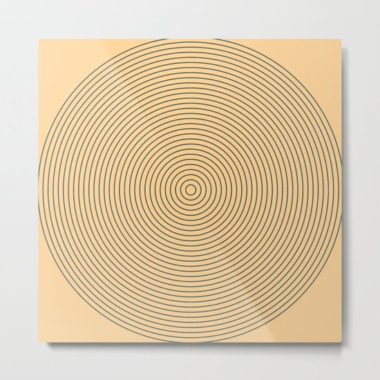 Circles Metal Print
