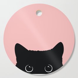 Black Cat Cutting Board