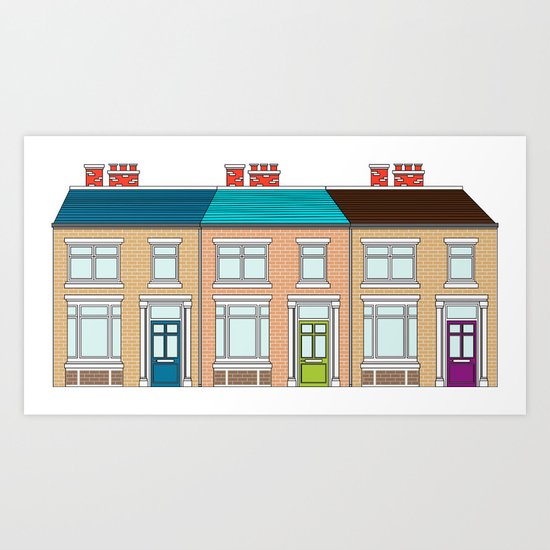 Terrace 2 Art Print