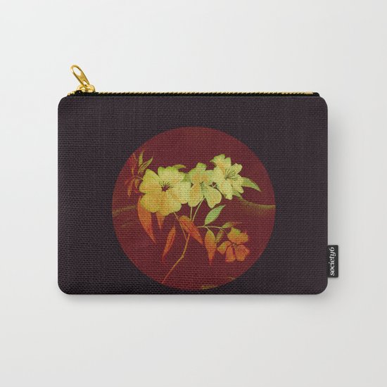 floral in Asian feel Carry-All Pouch