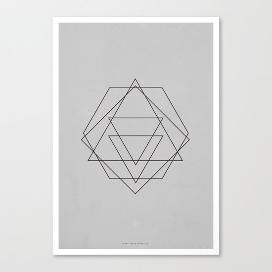 Geometric No.2 Canvas Print