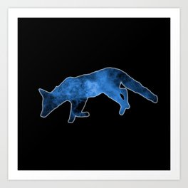 Cosmic Fox Art Print