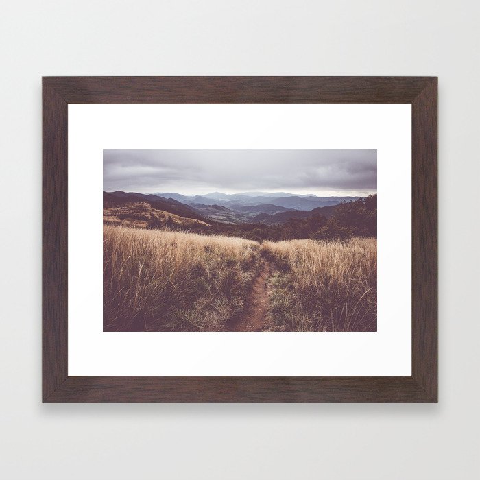 Bieszczady Mountains - Landscape and Nature Photography Framed Art Print