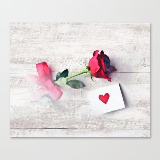 I love you Canvas Print