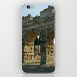 The Northern Roman Gate Hierapolis iPhone Skin