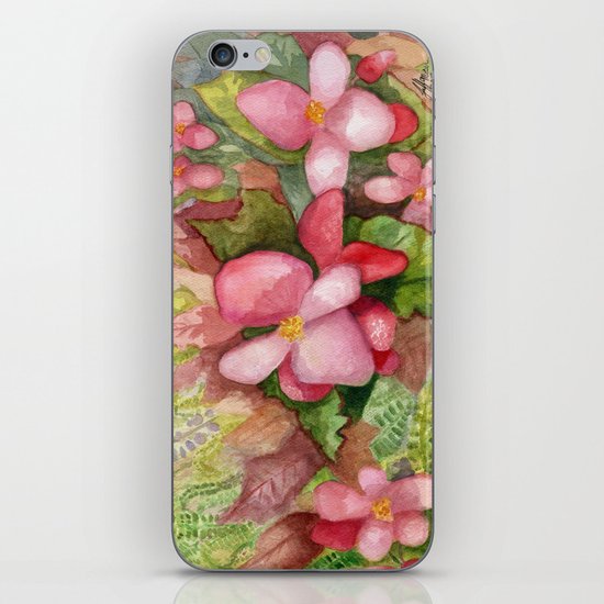 Begonia Beauty iPhone & iPod Skin