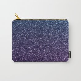 Unicorn Mermaid Ombre Glitter (Blue to Purple) Carry-All Pouch