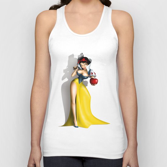Snow White Unisex Tank Top